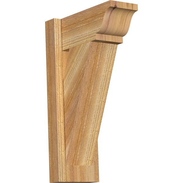 Ekena Millwork Traditional Traditional Rough Sawn Outlooker, Western Red Cedar, 6"W x 12"D x 20"H OUT06X12X20TRA01RWR - main